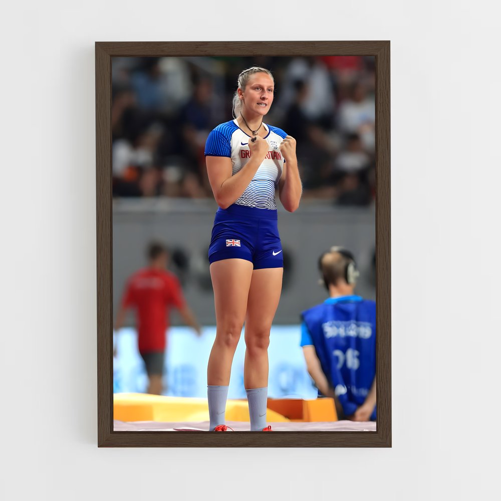 Poster Piste Étoilée – affiche Athlétisme (vue 5)